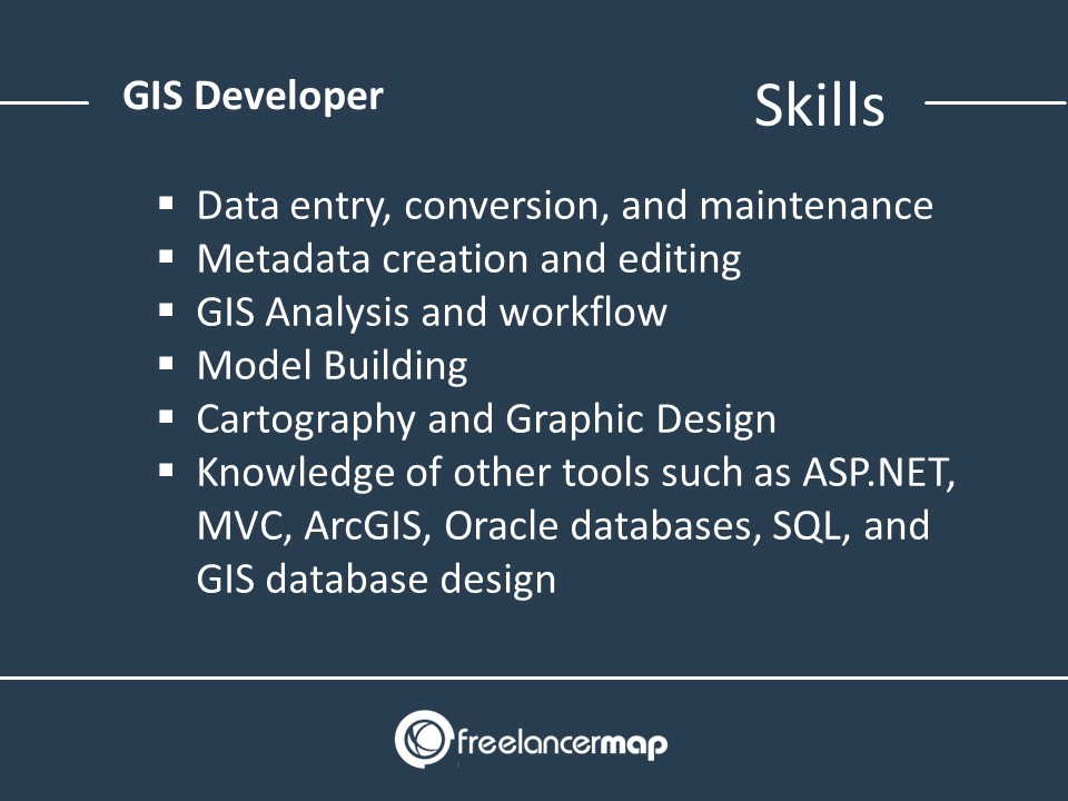 GIS开发者所需技能