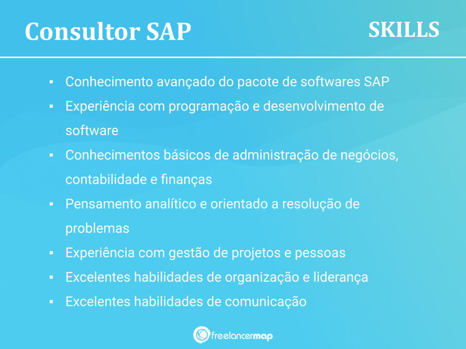 技能咨询者SAP